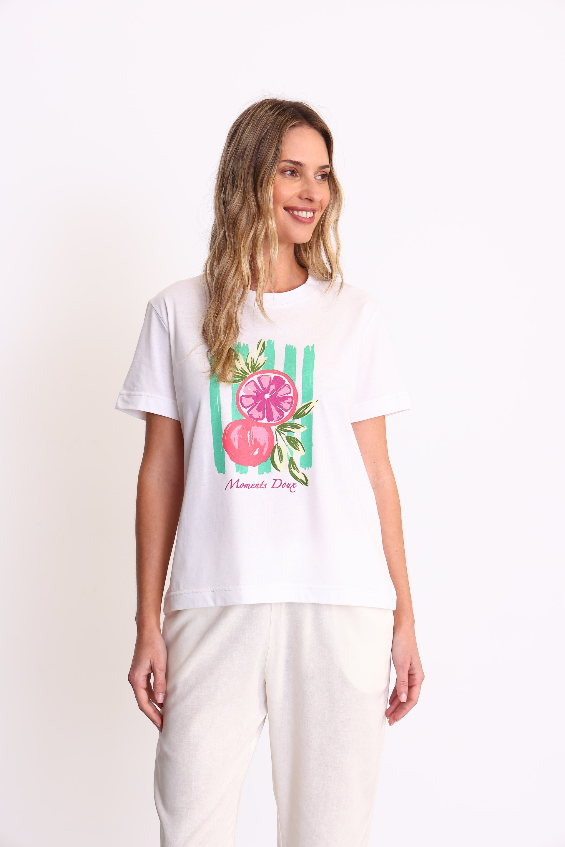 REMERA POMELO BLANCO