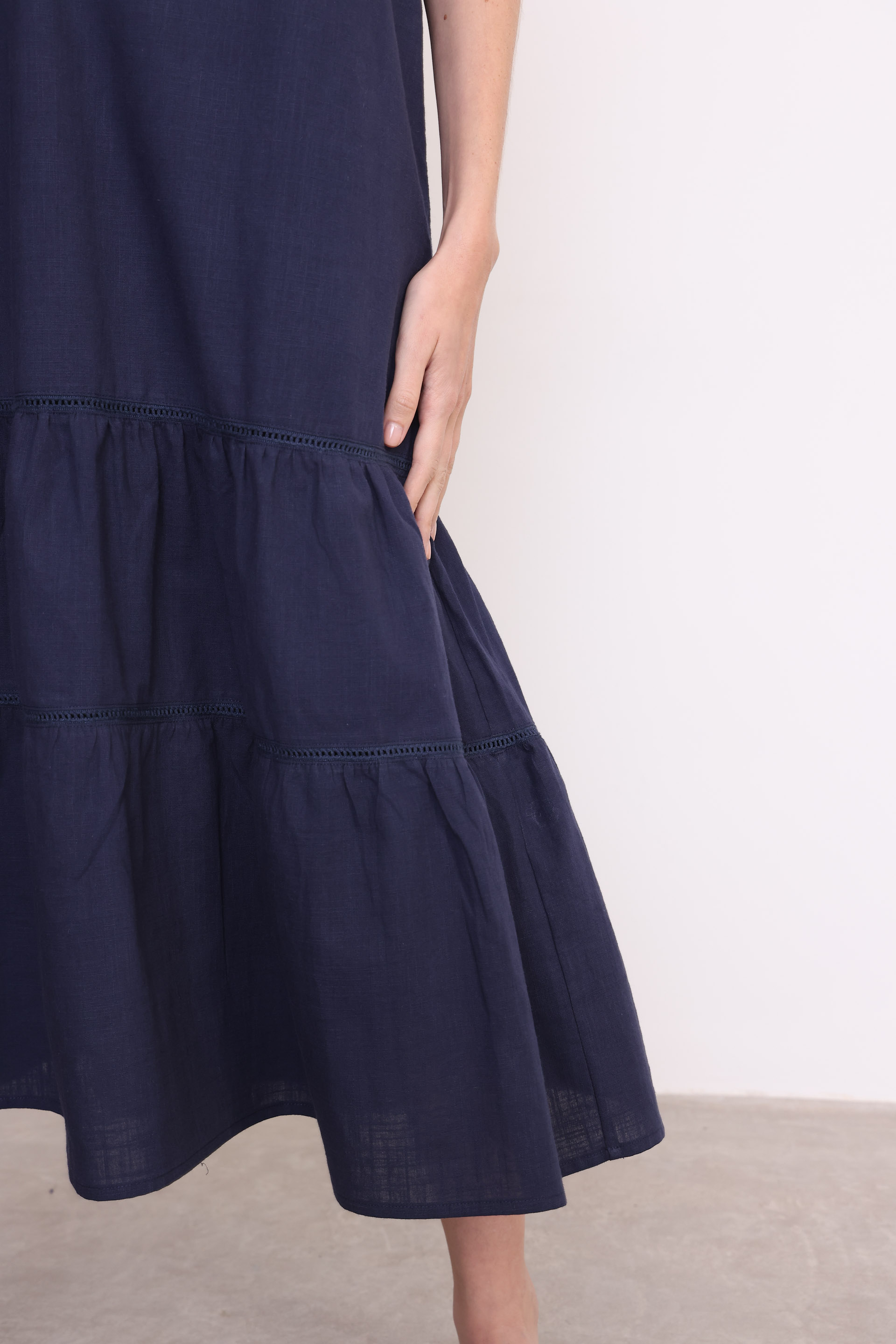 VESTIDO CLARA AZUL MARINO