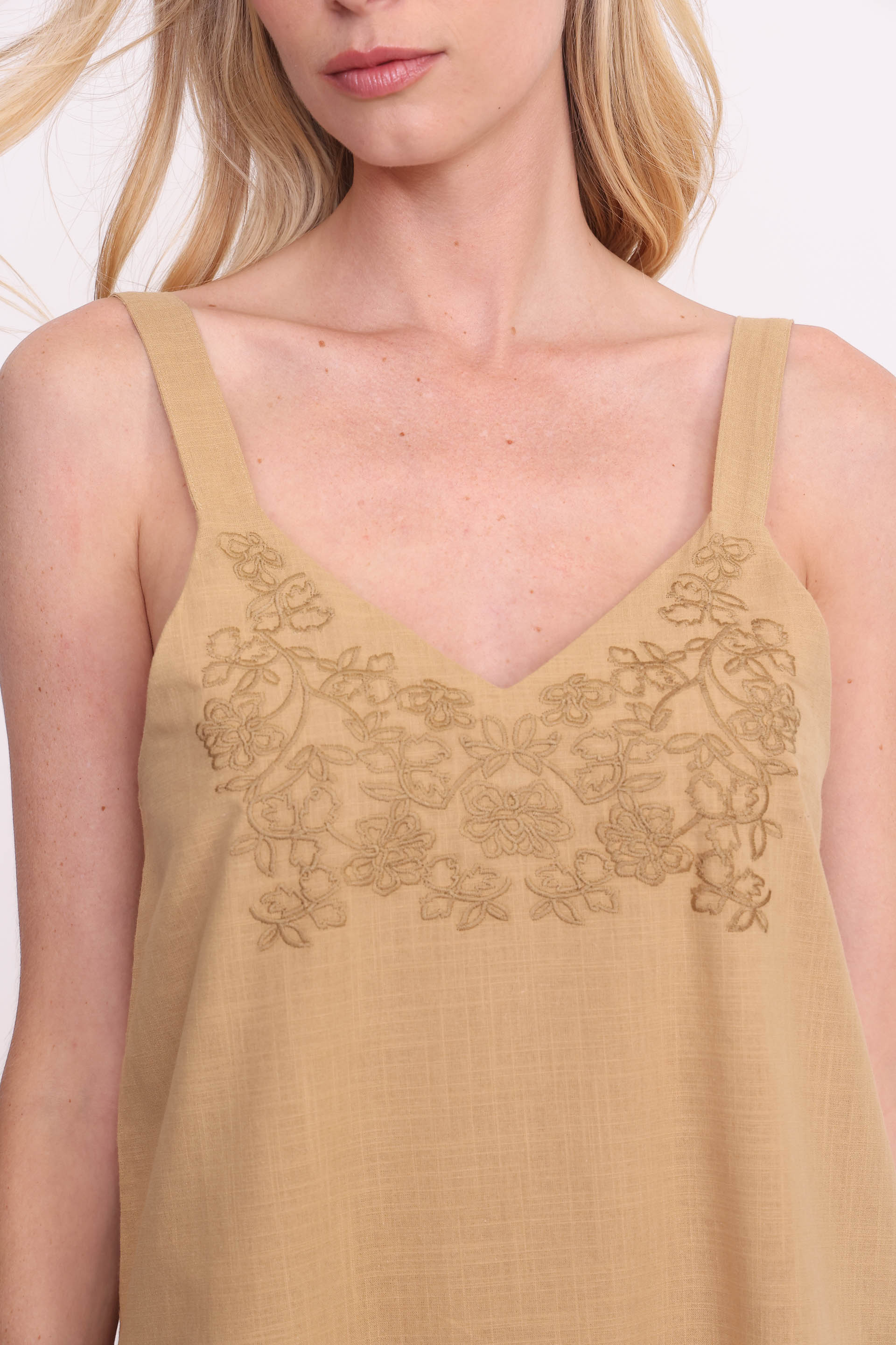 VESTIDO CLARA  BEIGE